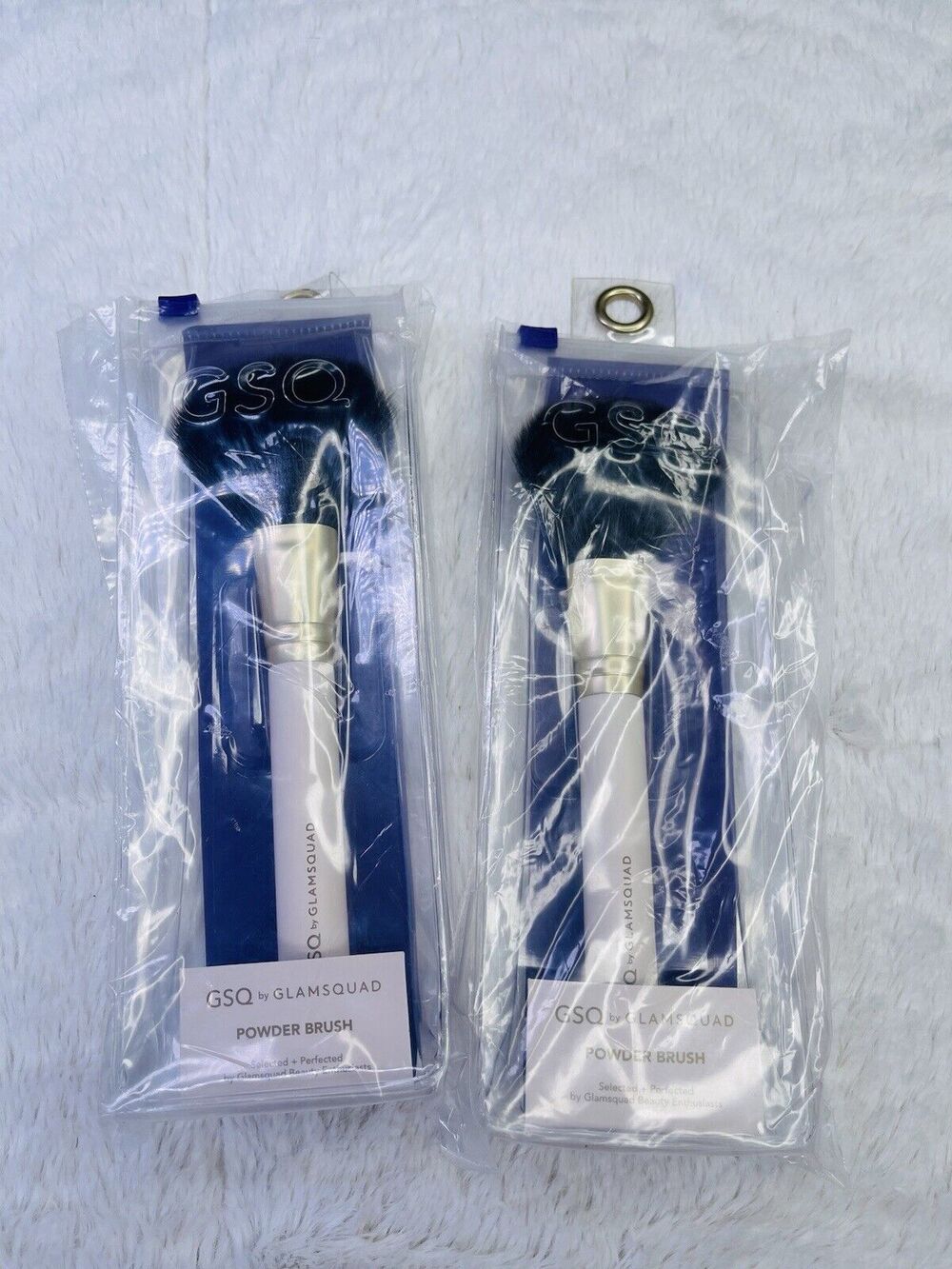 GSQ by Glamsquad Powder Brush Cosmetics Makeup Bundle Lot of 2